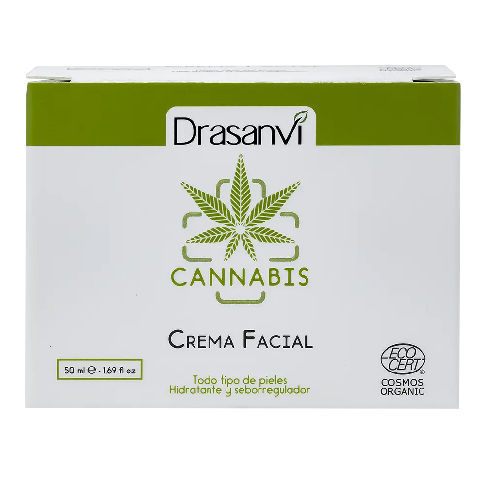 Drasanvi Crema Facial Cannabis Ecocert Bio , 50 ml