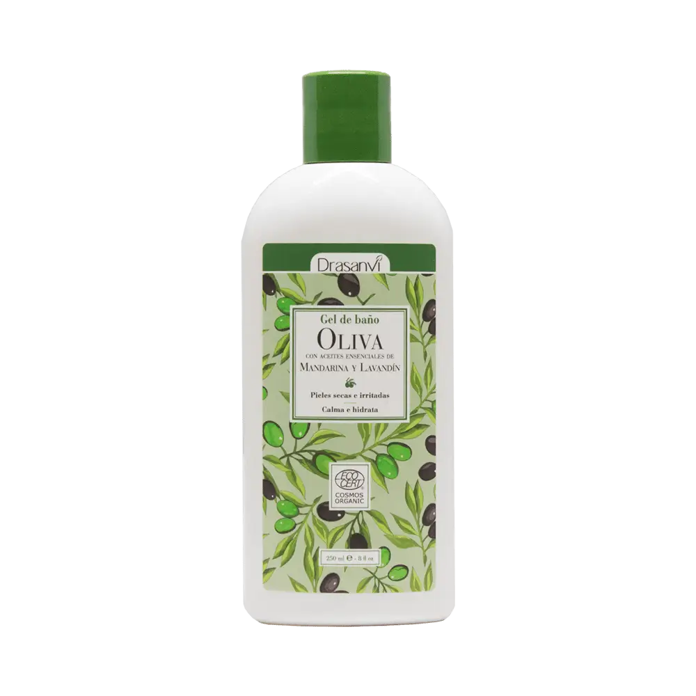 Drasanvi Gel Baño Aceite Oliva Ecocert Bio, 250 ml