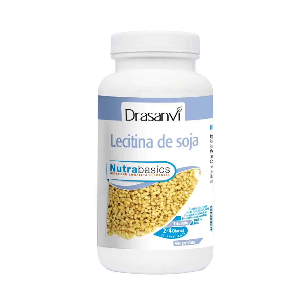 Drasanvi Lecitina Soja 540Mg Bote Nutrabasicos , 90 perlas