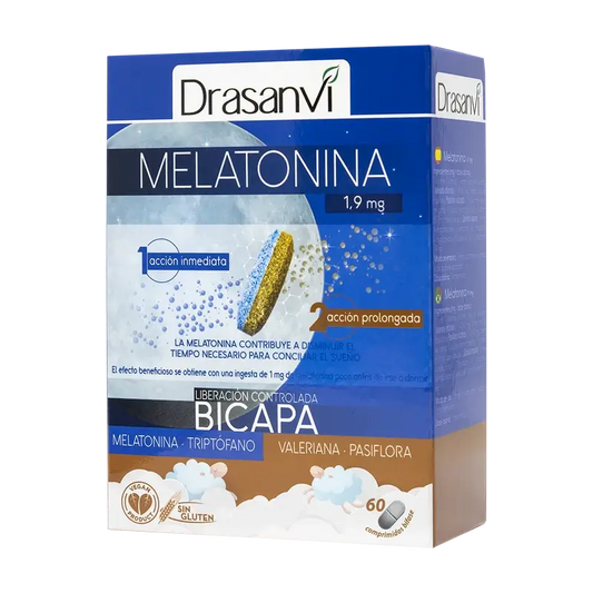 Drasanvi Melatonina Bicapa Retard , 60 comprimidos