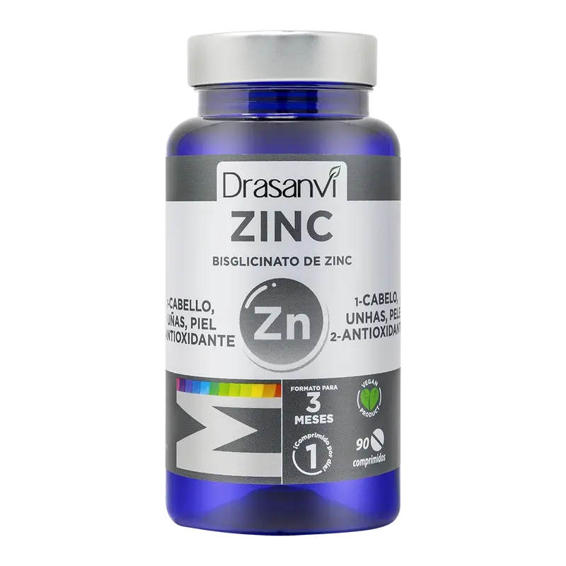 Drasanvi Mineral Bisglicinato Zinc , 90 comprimidos