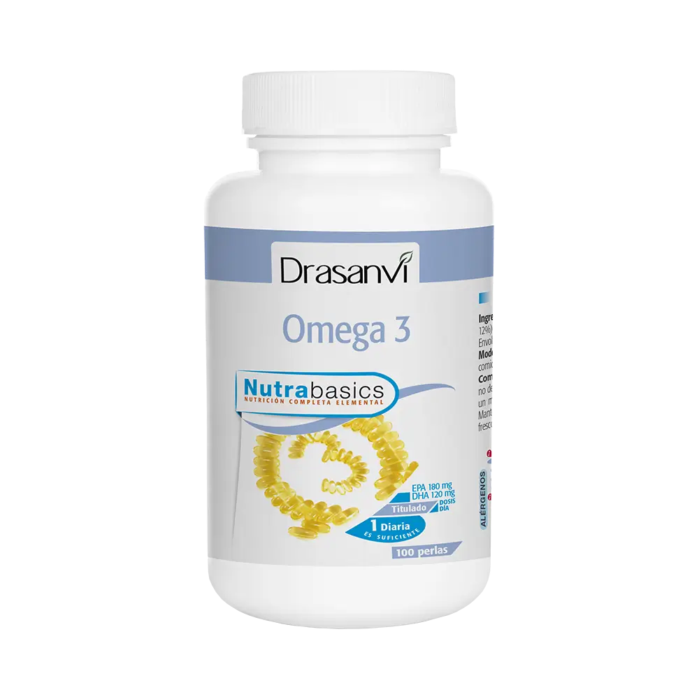 Drasanvi Omega 3 1000Mg Bote Nutrabasicos , 100 perlas