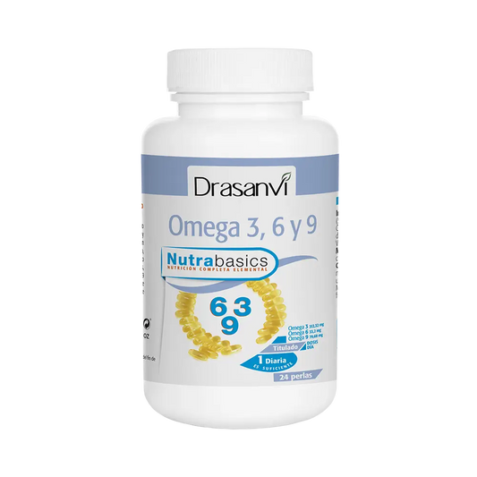 Drasanvi Omega 3-6-9 1000Mg Bote Nutrabasicos , 24 perlas