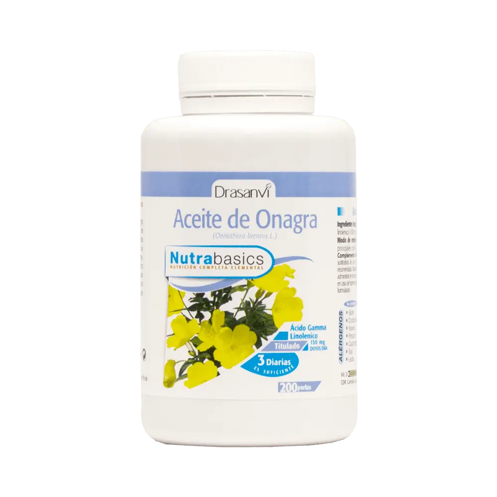 Drasanvi Onagra Aceite 500Mg Nutrabasicos , 200 perlas