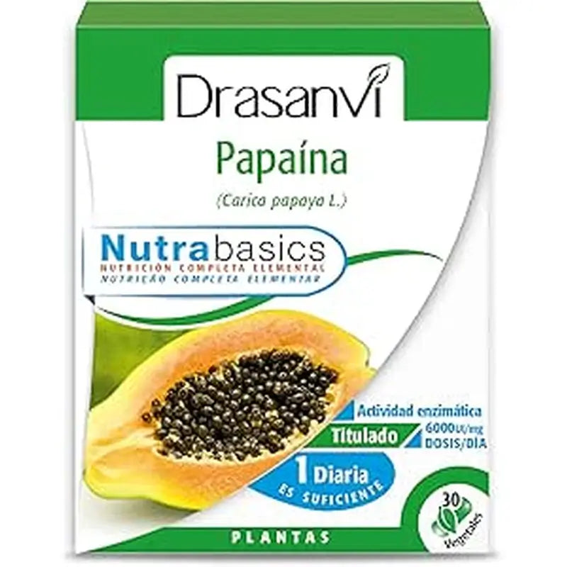 Drasanvi Papainanutrabasicos , 30 cápsulas