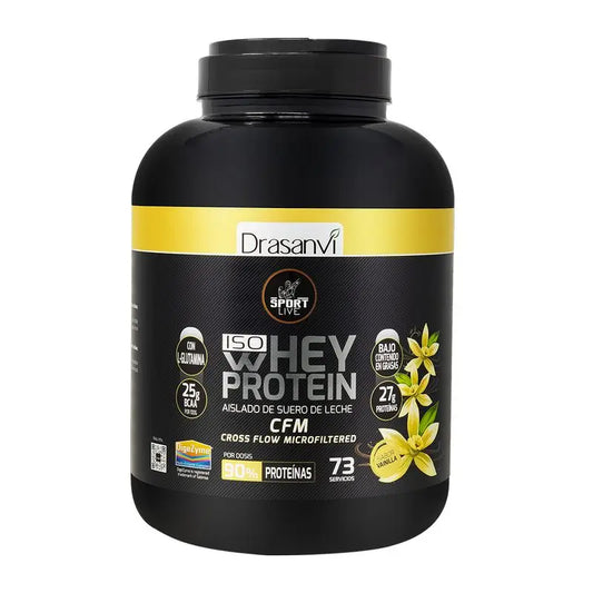 Drasanvi Sport Live Whey Protein Aislado Vainilla , 2 kg