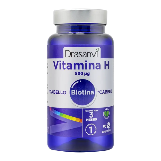 Drasanvi Vitamina H 500µg Biotina , 90 comprimidos