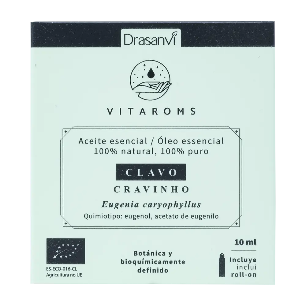 Drasanvi Vitaroms Aceite Esencial Clavo Bio , 10 ml