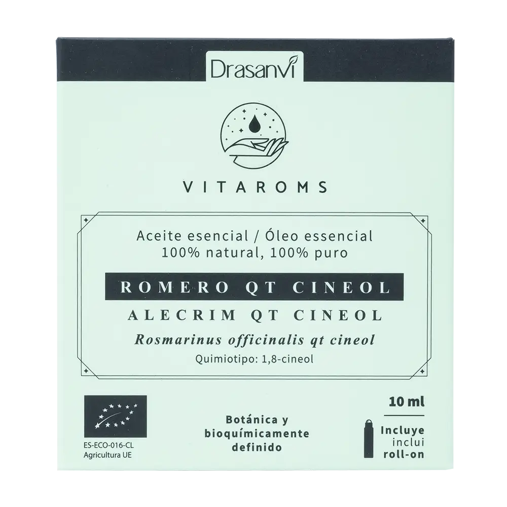 Drasanvi Vitaroms Aceite Esencial Romero Qt Cineol Bio , 10 ml