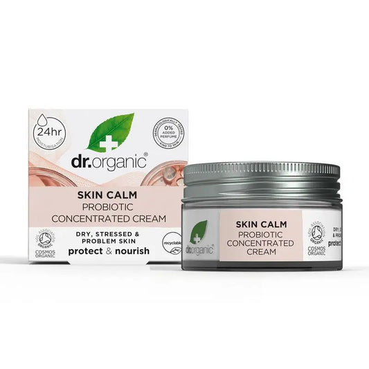 Dr.Organic Skin Calm Probiotico Crema Concentrada Reequilibrante, 50 ml