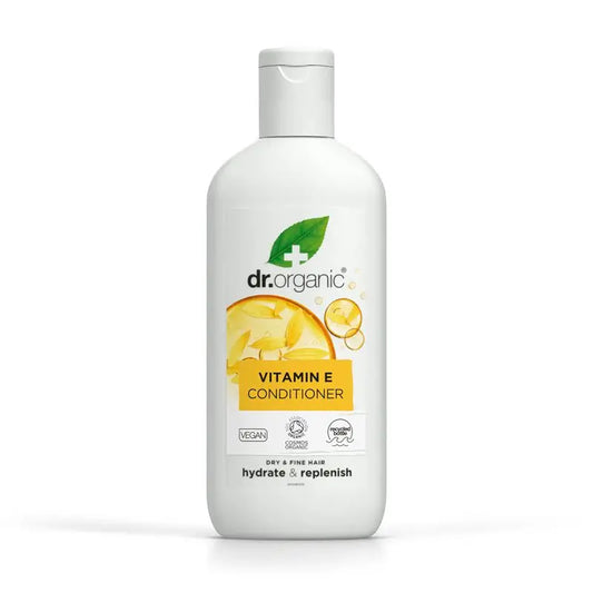 Dr.Organic Vitamina E Acondicionador Cabello Fino, 265