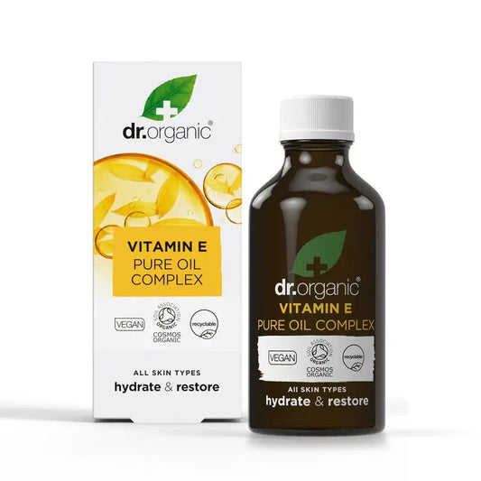 Dr.Organic Vitamina E Complejo Aceite Puro Antioxidante,Estrías, 50 ml