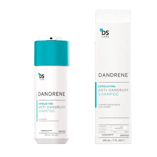 Ds Laboratories Dandrene Champú Exfoliante Anti-Caspa, 205 ml