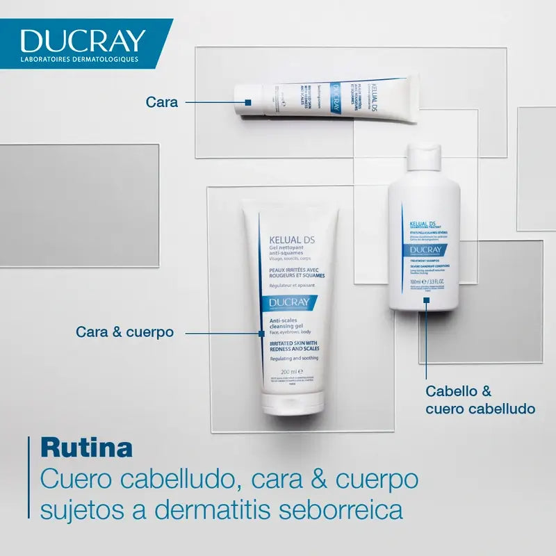 Ducray Kelual Ds Crema Facial Calmante Antiescamas , 40 ml