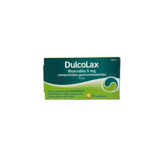 Dulcolax Bisacodilo 5 mg 30 Comprimidos Gastrorresistentes