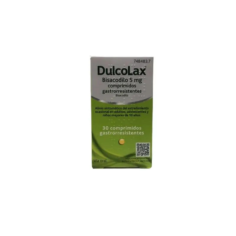 Dulcolax Bisacodilo 5 mg 30 Comprimidos Gastrorresistentes