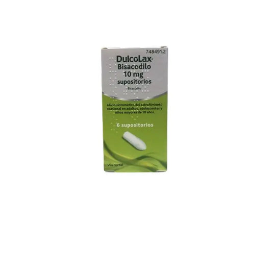 Dulcolax Bisacodilo 6 Supositorios