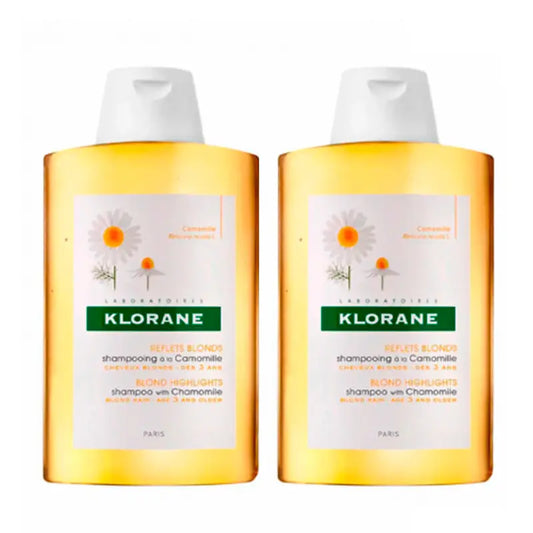 Klorane Pack Champú a la Camomila, 400 ml