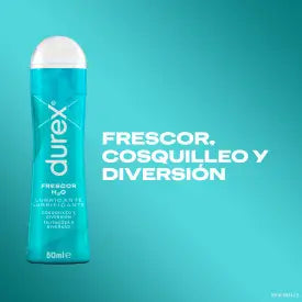 Durex Lubricante Frescor Y Calor, Cosquilleo Y Diversión, 2X50 Ml