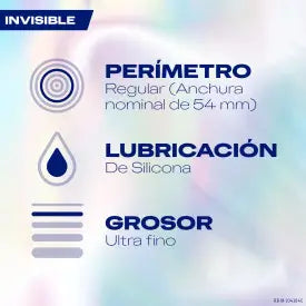 Durex Pack Sensitivo Invisible (24+3)