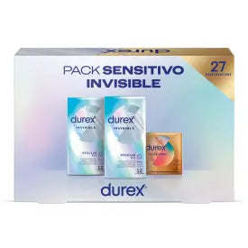 Durex Pack Sensitivo Invisible (24+3)