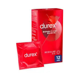 Durex Preservativos Sensitivo Suave Para Mayor Sensibilidad 12 unidades