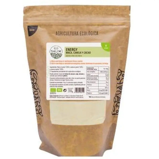 Eco Salim Energy Maca-Canela-Cacao 150Gr. Bio Vegan**