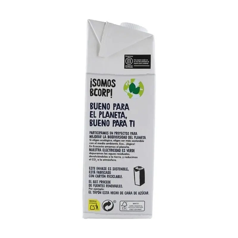 Ecocesta Bebida Vegetal Sabor Ligero 1L. Bio