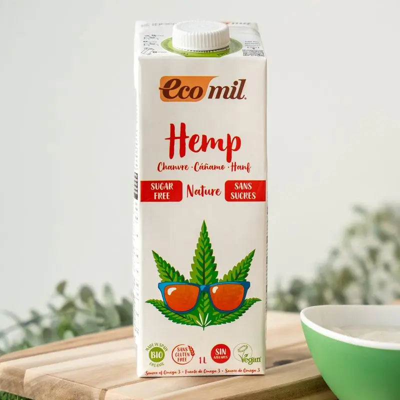 Ecomil Hemp Nature (Sin Azucar), 1 l