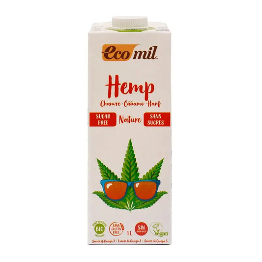 Ecomil Hemp Nature (Sin Azucar), 1 l