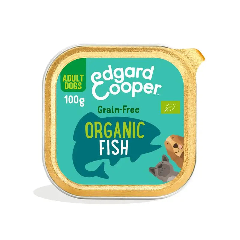 Edgard & Cooper Comida Húmeda Para Perros 17x100g Pescado Orgánico