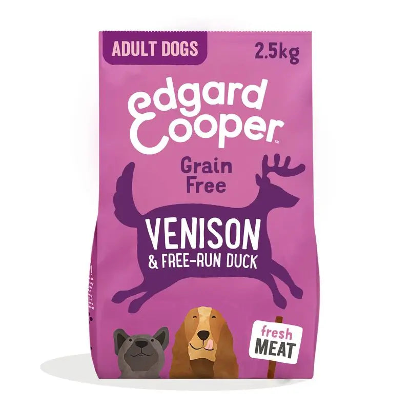 Edgard & Cooper Pienso Para Perros 2.5kg Carne De Venado