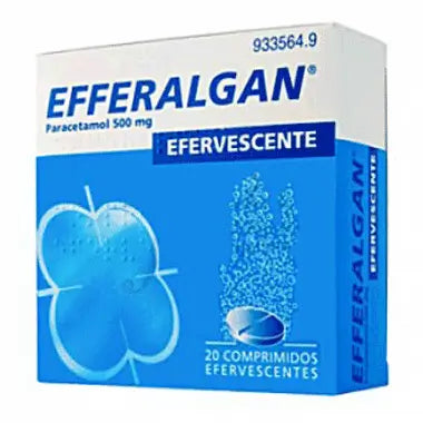 Efferalgan Alivio del Dolor 20 Comprimidos Efervescentes