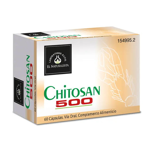 El Naturalista Chitosan 500 60 Cápsulas