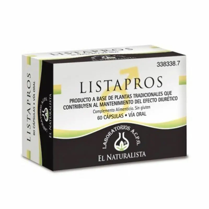 El Naturalista Listapros 60 cápsulas