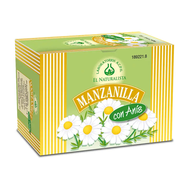 El Naturalista Manzanilla con Anis 20 Filtros