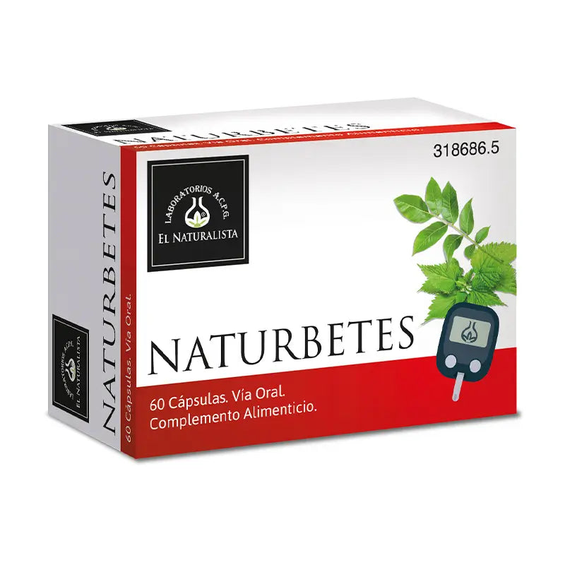 El Naturalista Naturbetes 60 Cápsulas