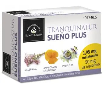 El Naturalista Tranquinatur Sueño Plus , 48 Cápsulas 