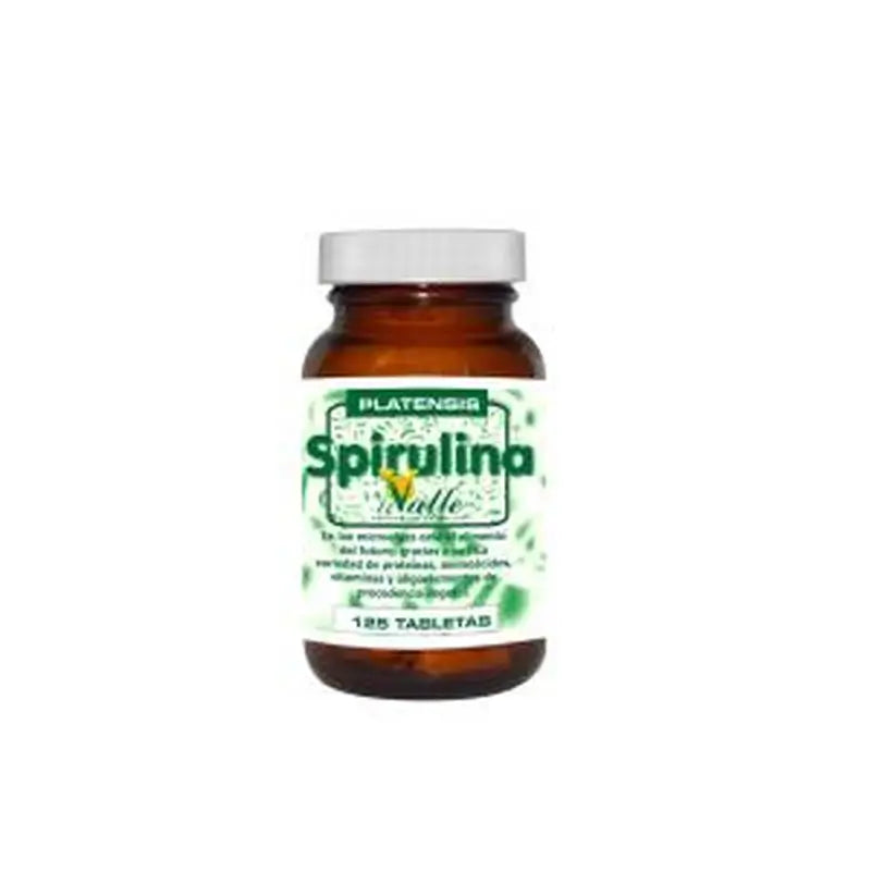 El Valle Spirulina 400Mg. 125 Comprimidos