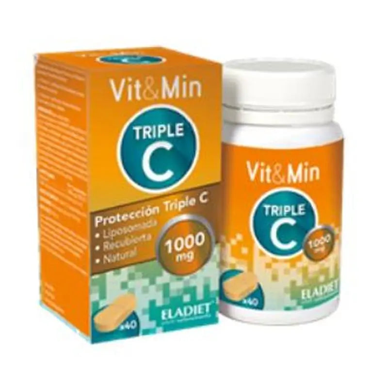 Eladiet Triple C Vit. C Liposomada 40Comp.