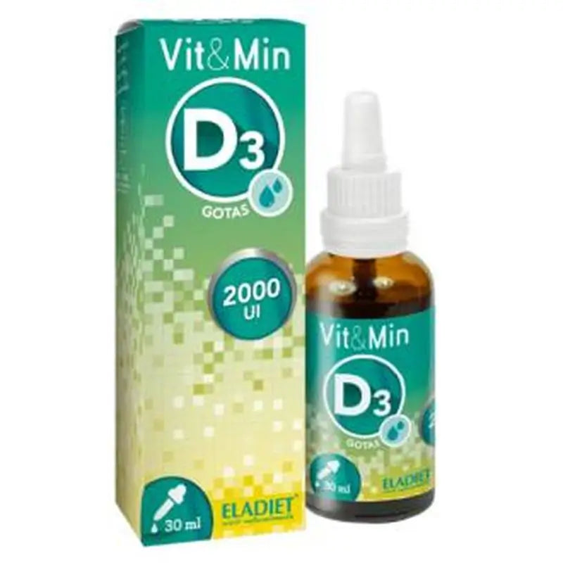 ELADIET VIT & MIN VITAMINA D3 30ml.