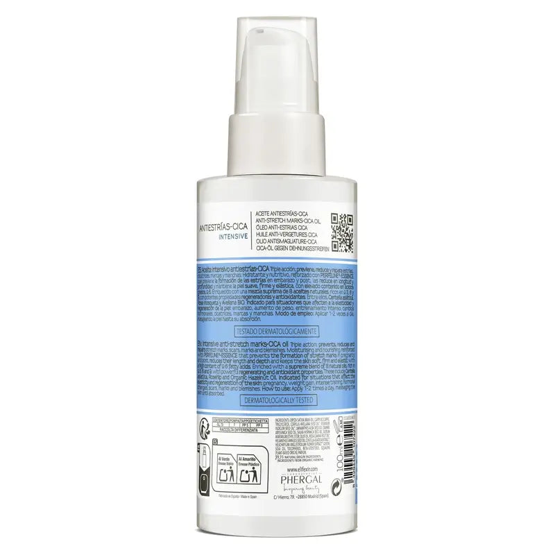 Elifexir Aceite Antiestrías Cica Intensive Reductor Cicatrices Marcas, 100 ml