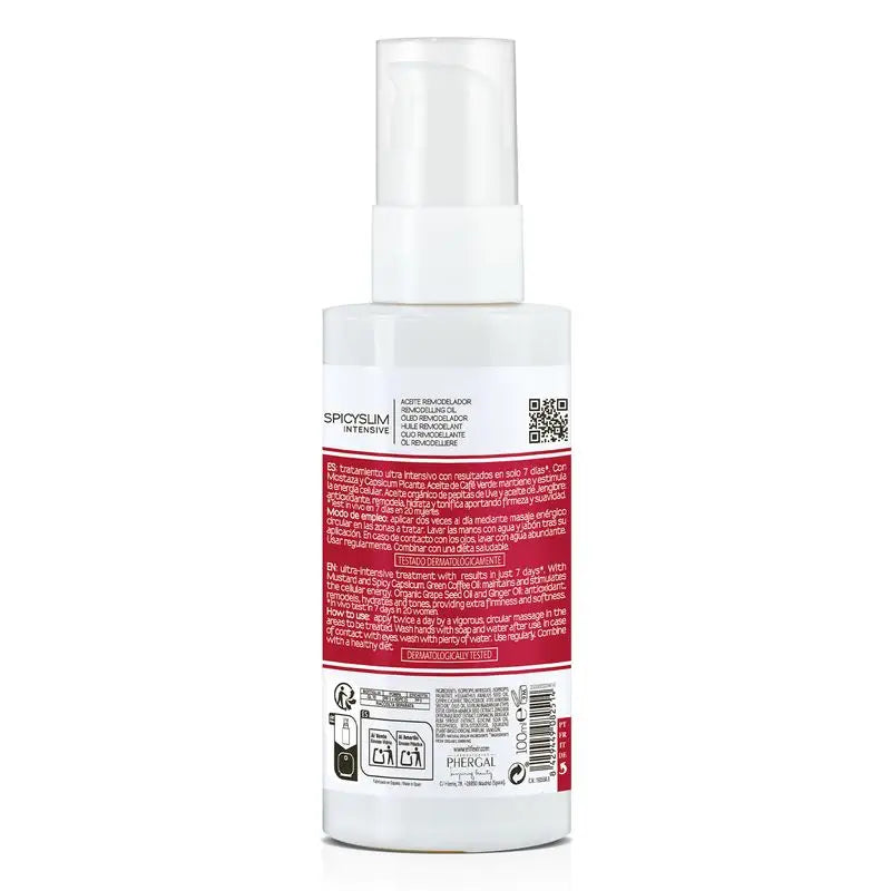 Elifexir Aceite Spicyslim Intensive Quemagrasas Potente Zonas Rebeldes 150Ml