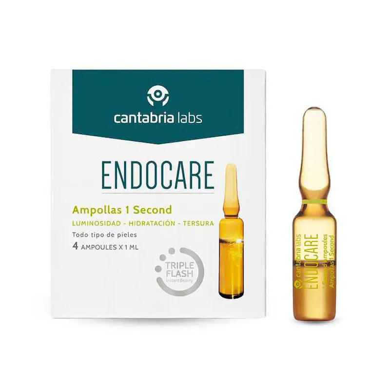 ENDOCARE Essential 4 Ampollas 1 Second Flash x 1 ml