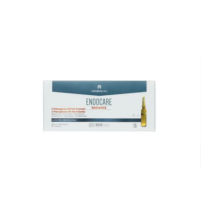 ENDOCARE Radiance C Proteoglicanos Oil-Free 30 Ampollas x 2 ml