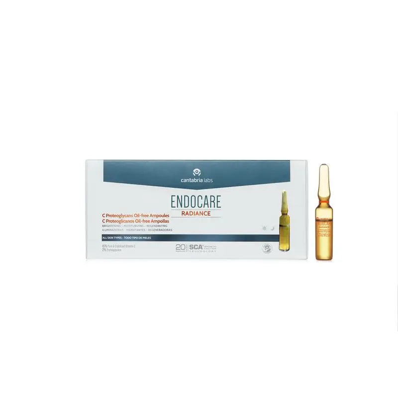 ENDOCARE Radiance C Proteoglicanos Oil-Free 30 Ampollas x 2 ml