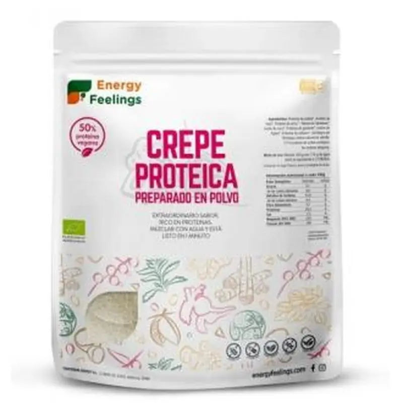 Energy Feelings Crepe Proteica Vegana 1Kg. Eco Vegan Sg**