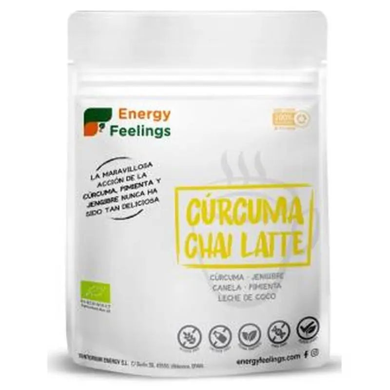 Energy Feelings Curcuma Chai Latte 150Gr. Eco Vegan Sg