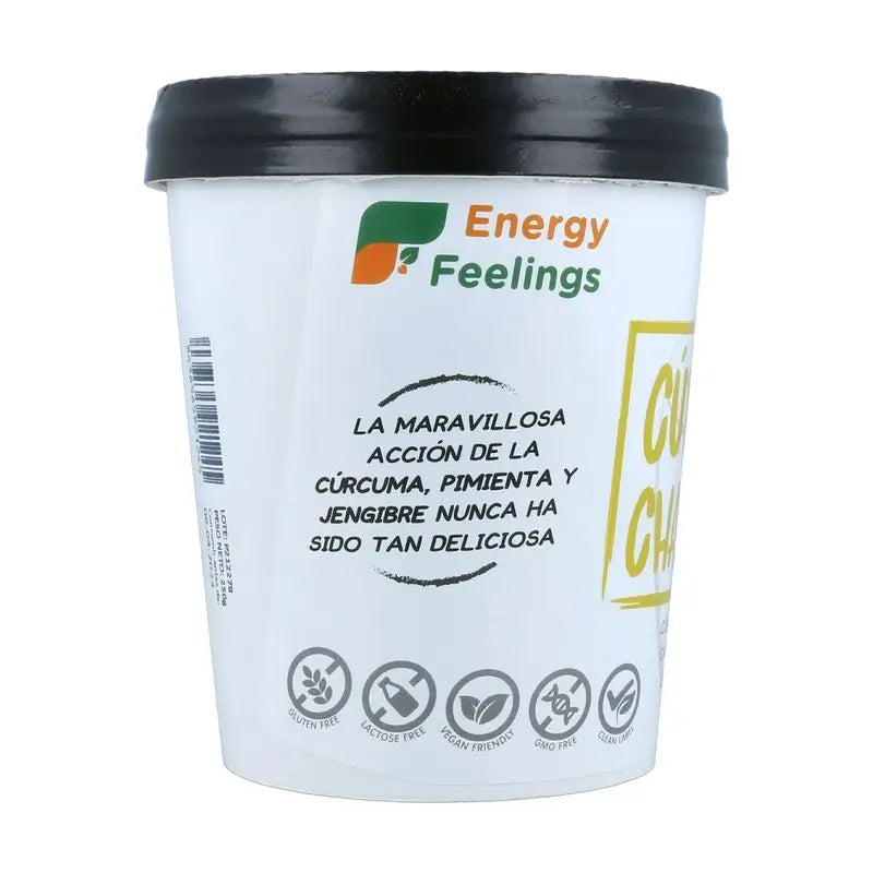 Energy Feelings Curcuma Chai Latte Tarrina 250Gr. Eco