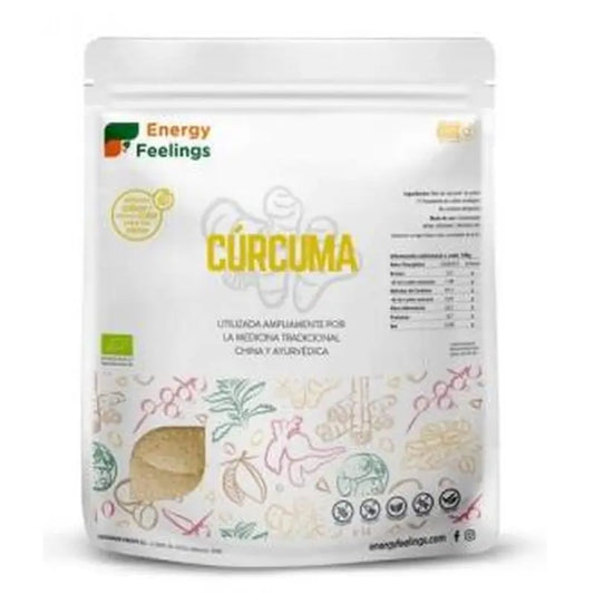 Energy Feelings Curcuma Polvo 1Kg. Eco Vegan Sg